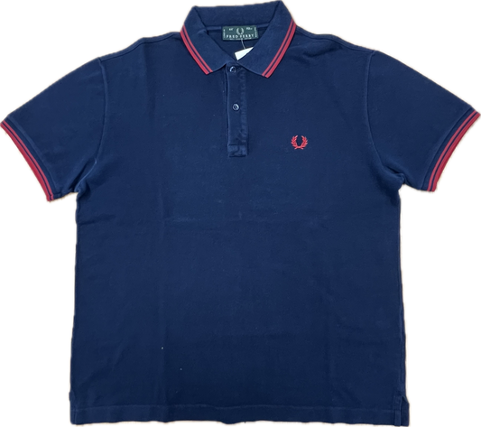 🔥 Fred Perry polo shirt Navy blue 42" Medium