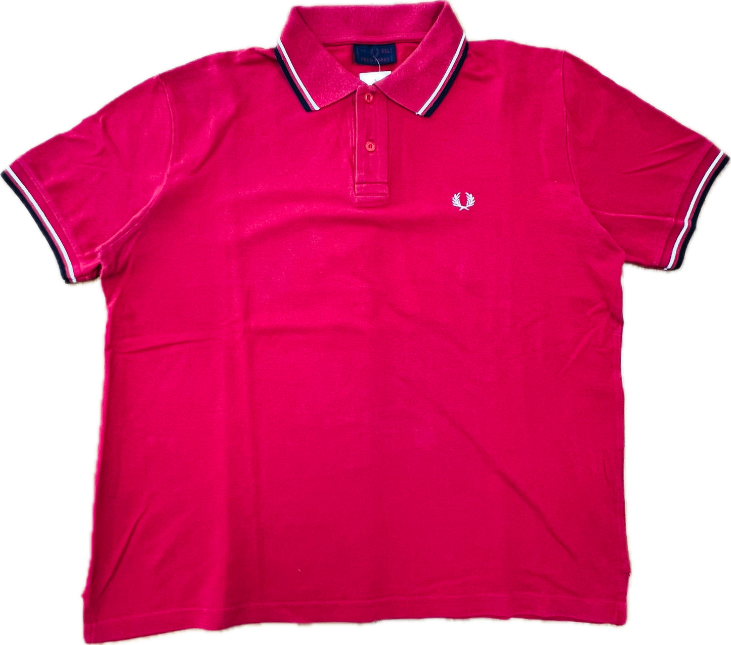 🔥 Polo Fred Perry rouge Large
