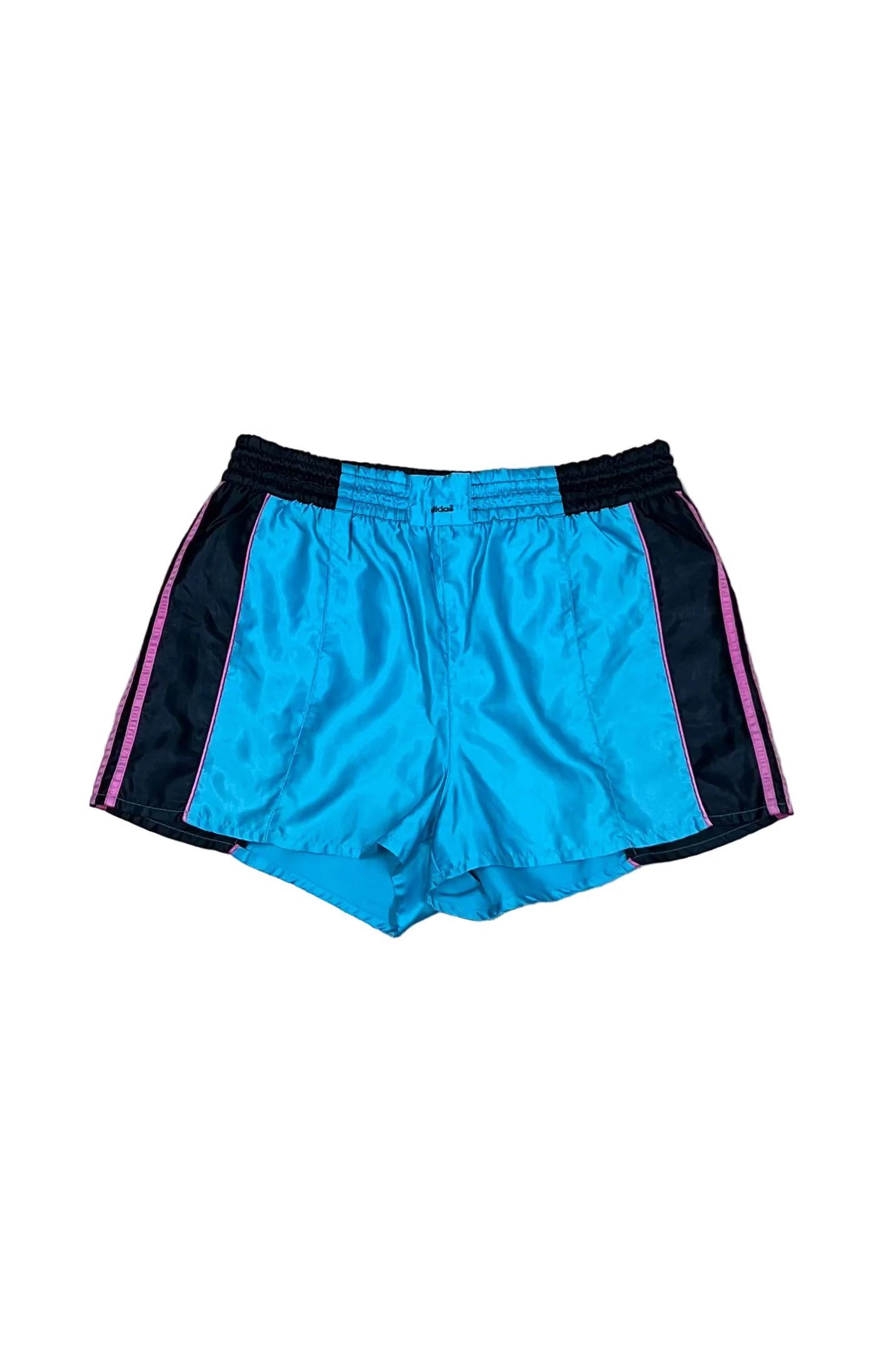 Adidas satin football short noir Large