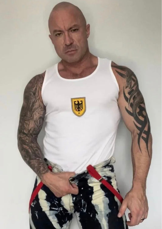 BUNDESWEHR TANK TOP "CORPS II" – WHITE