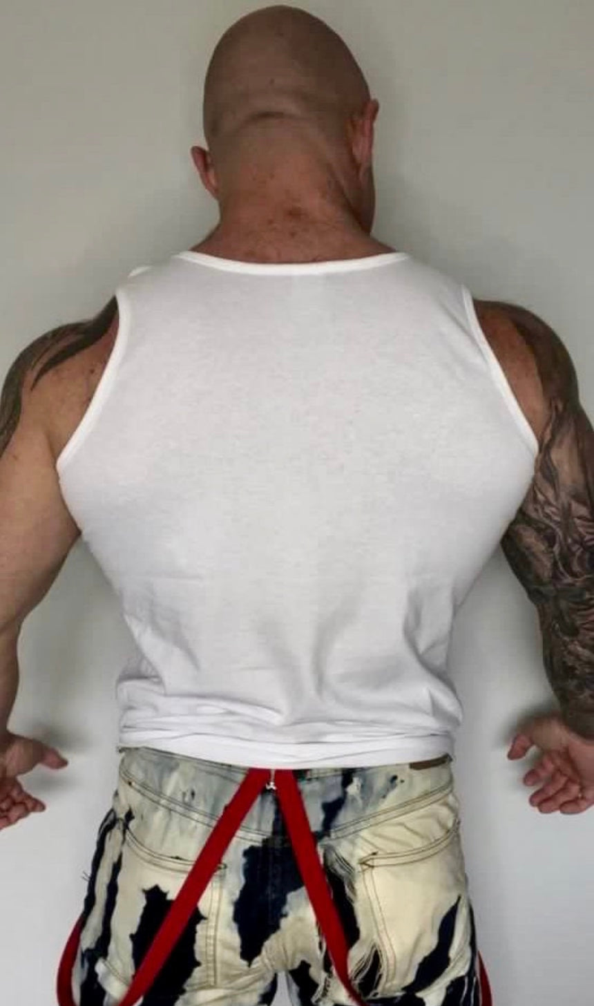 BUNDESWEHR TANK TOP "OST" – WHITE