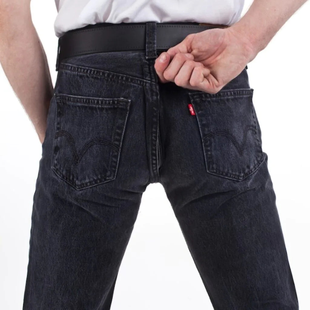STANDARD FIT LEVI’S JEANS DARK BLUE WITH BACK/FULL ZIP