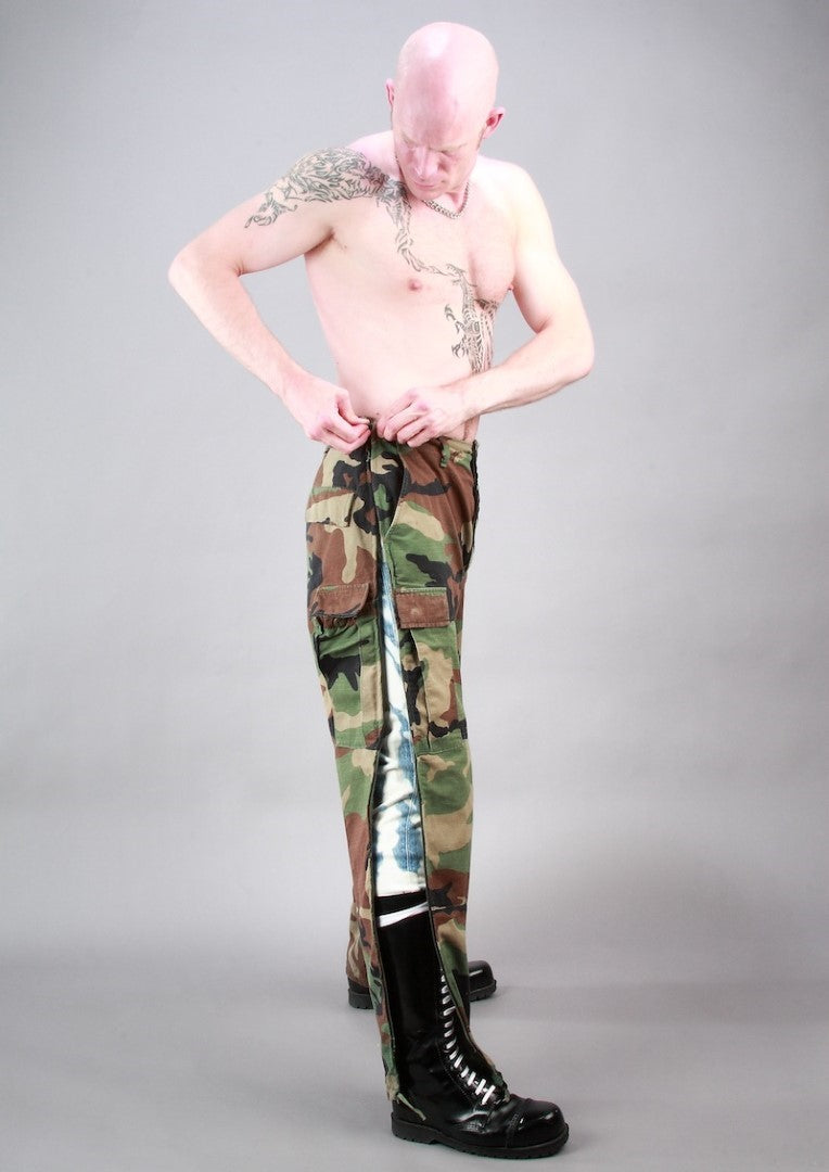 Zip-off army combats Orange & Yellow