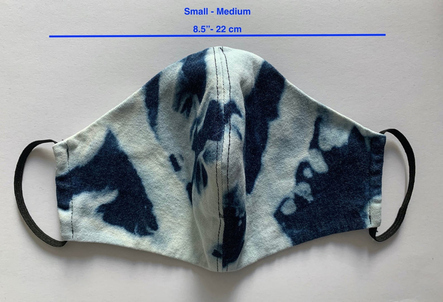 Gesichtsmaske Denim, Camouflage &amp; Prints mit eingebautem Filter