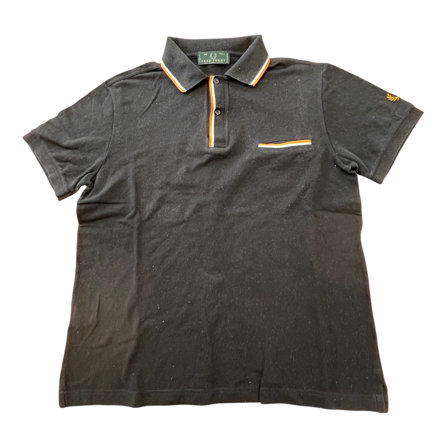 🔥 Fred Perry polo shirt black 44"