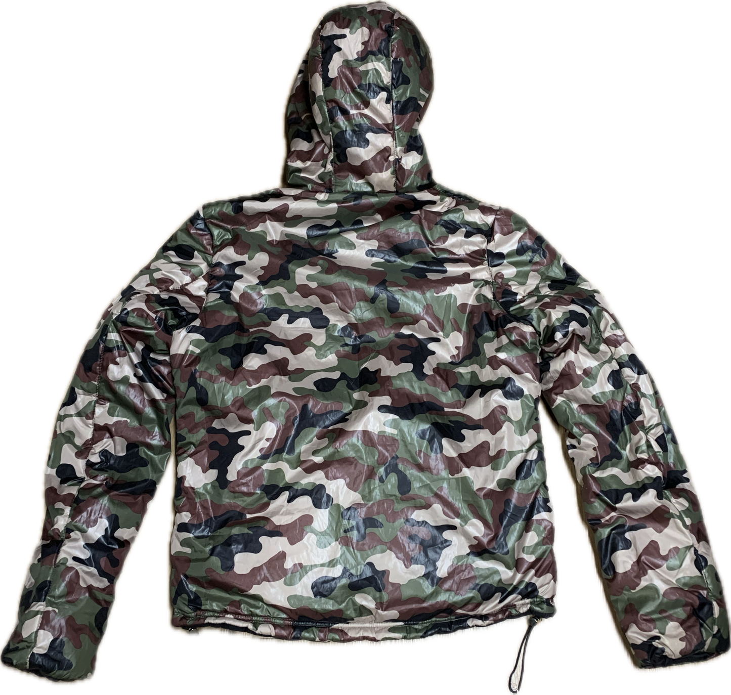 Puffer jacket reversible Camo/Black - Medium/Small