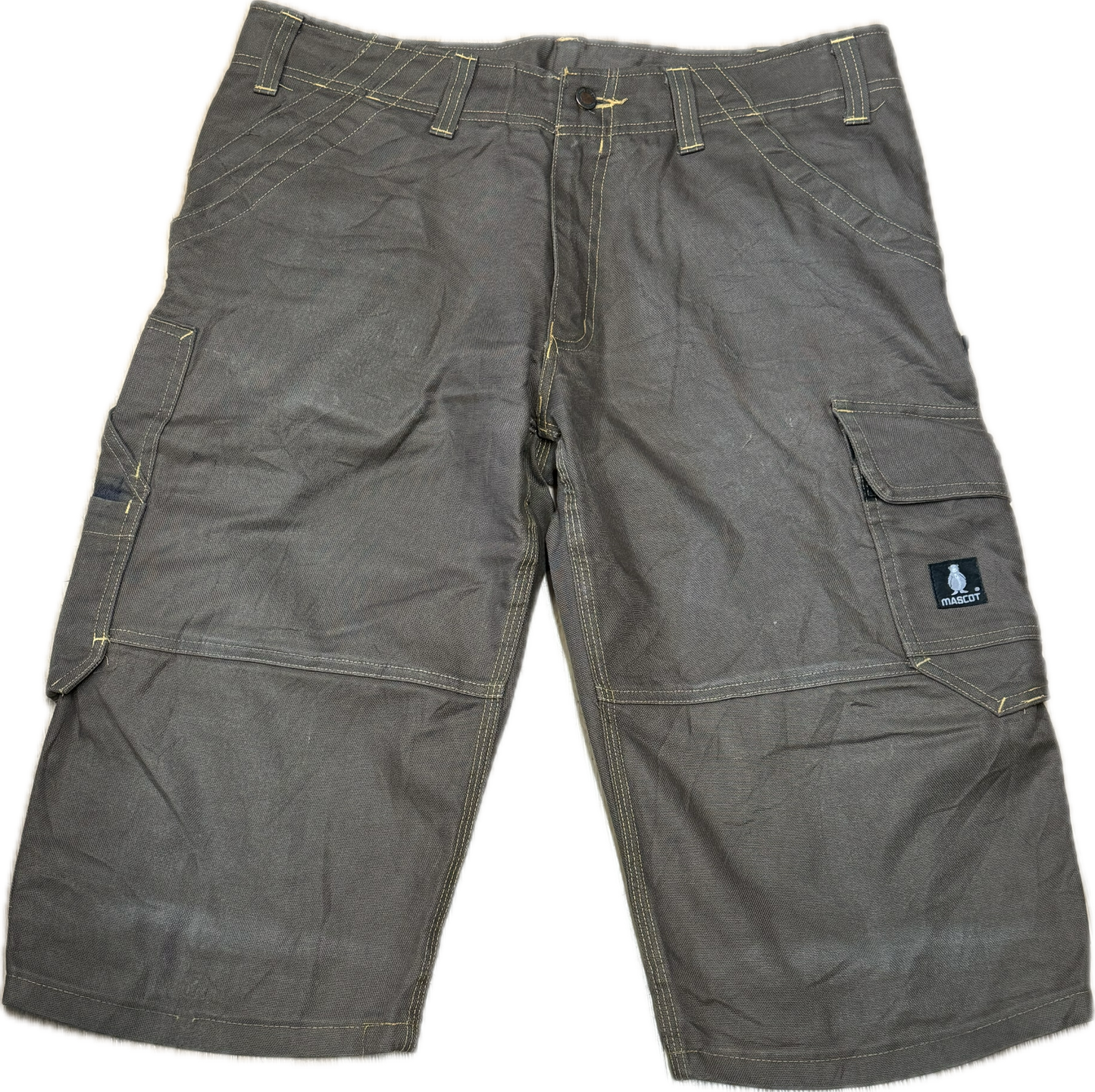 'MASCOT' Work Shorts Brown - Large