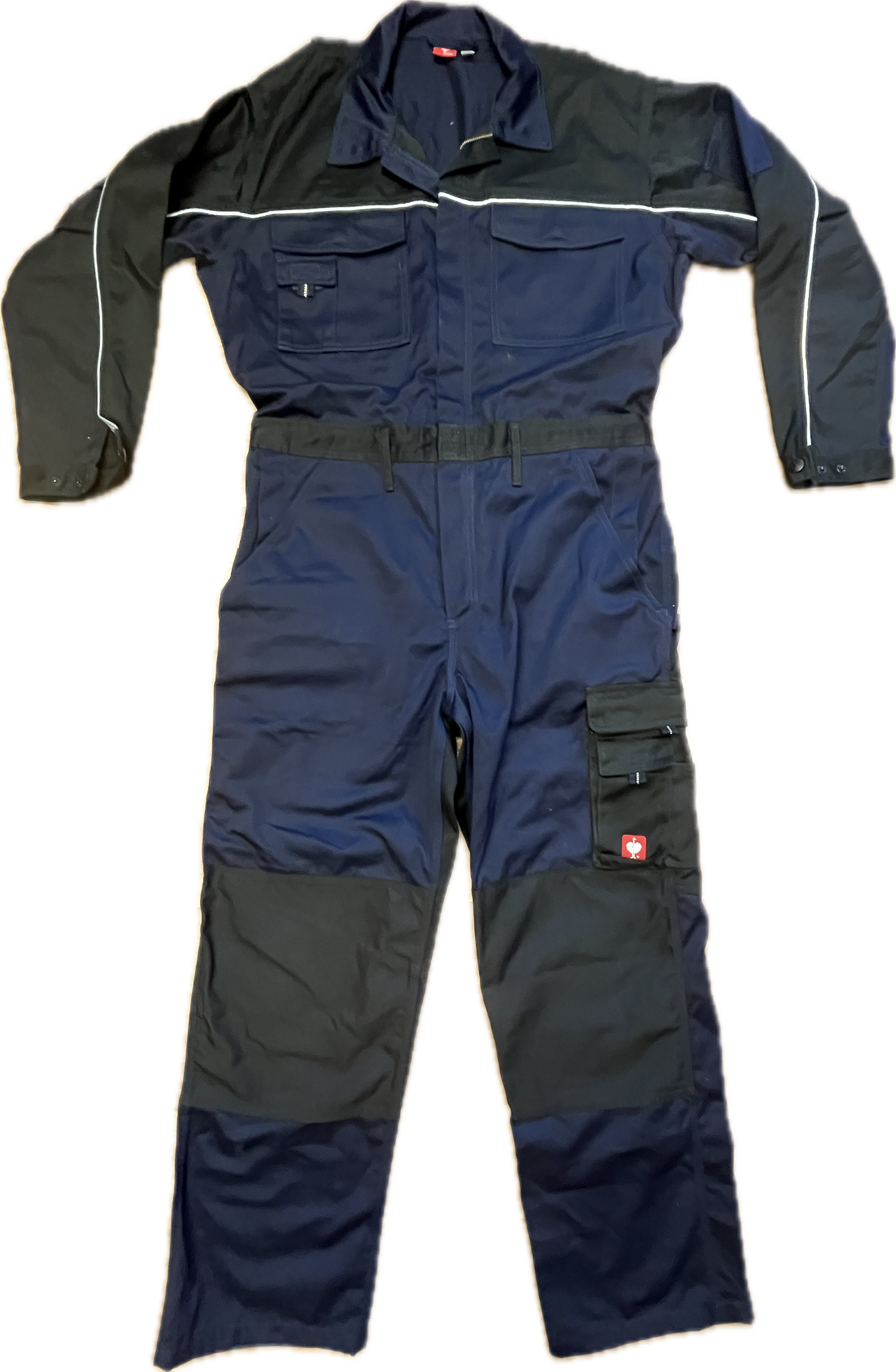 ENGELBERT STRAUSS' Black-Blue Overall -Large- – Bleachers and