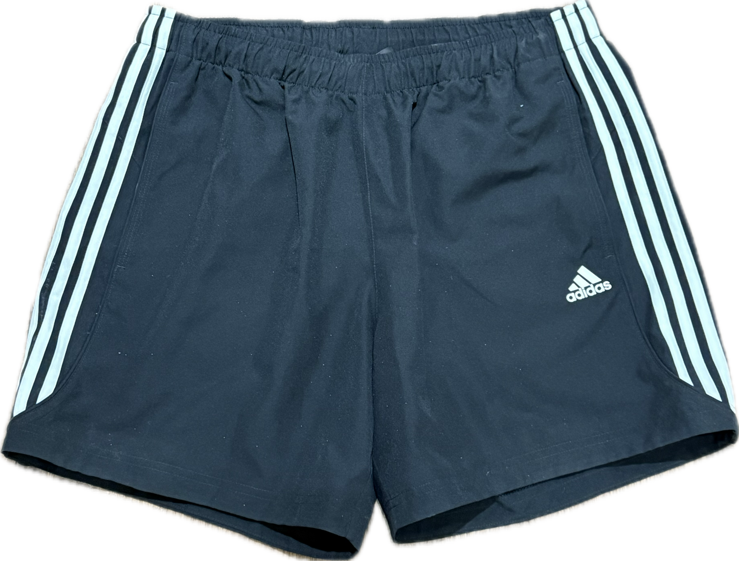 Adidas satin football short noir Large