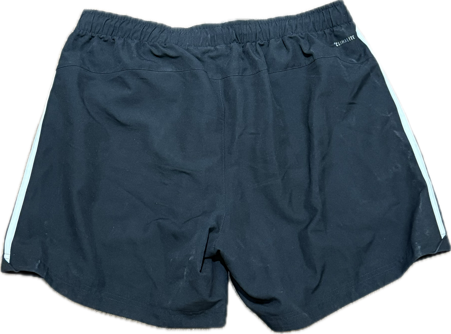 Adidas satin football short noir Large