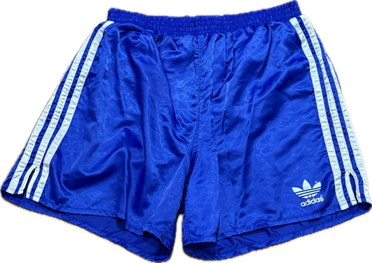 Adidas satin football short noir Large