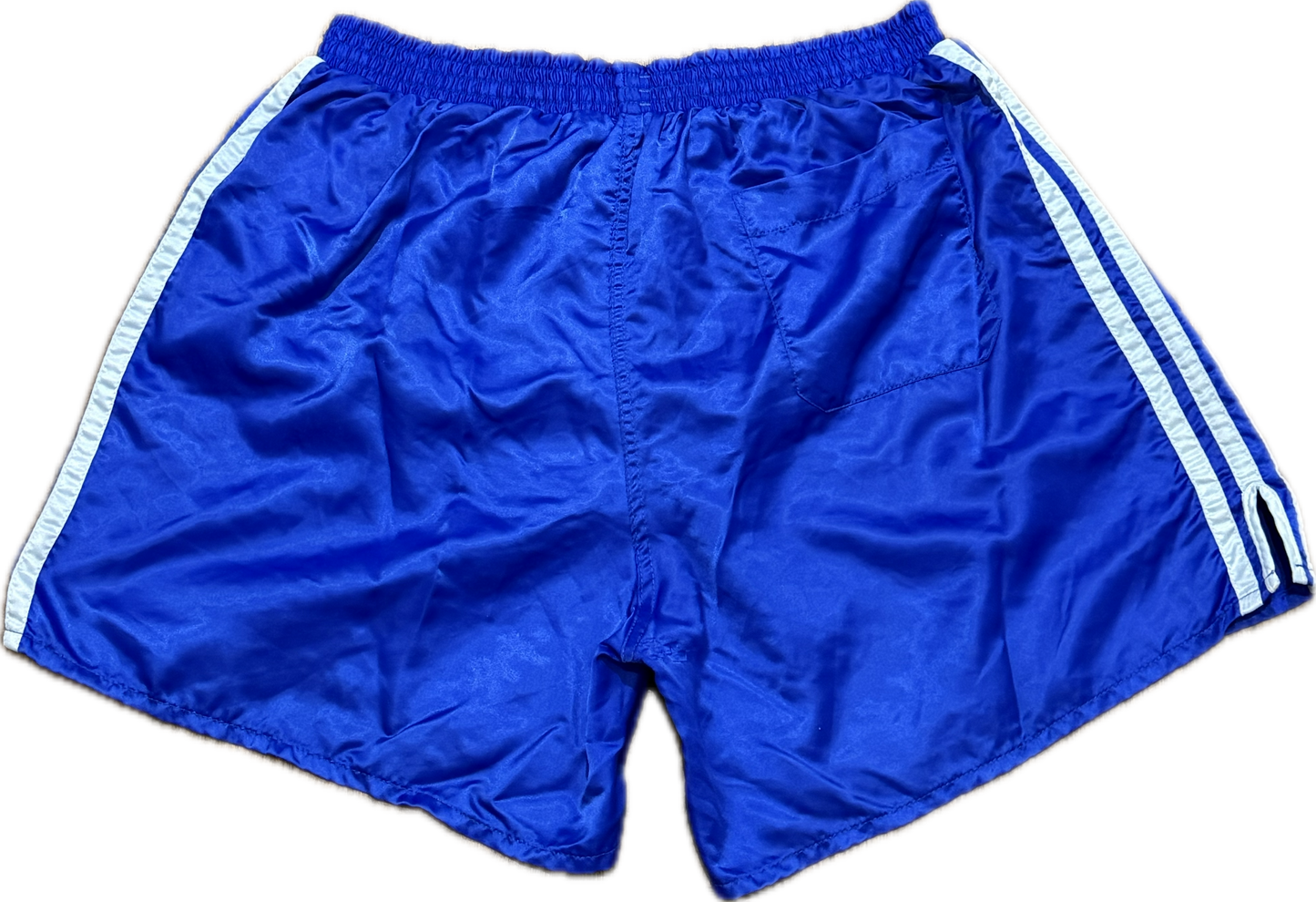 Adidas satin football short noir Large