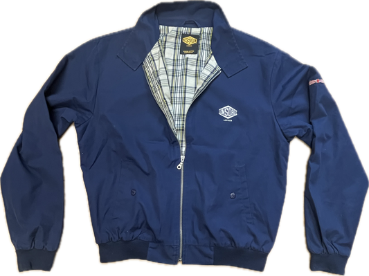 Lonsdale classic slim fit Harrington Jacket. Embroidered classic Lonsdale logo on the chest