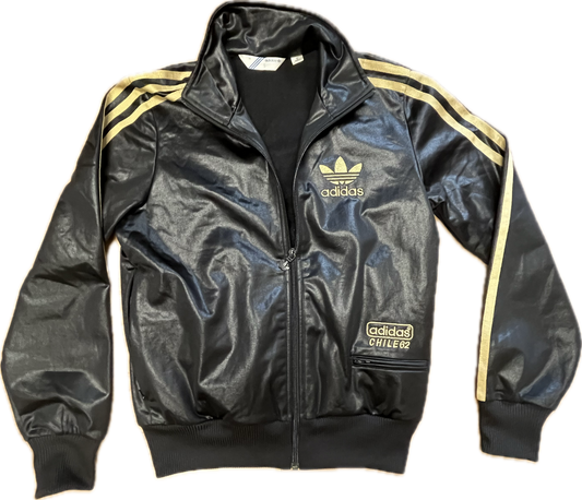 🔥 Adidas Chile Set (top + bottom) Black and Gold - XS