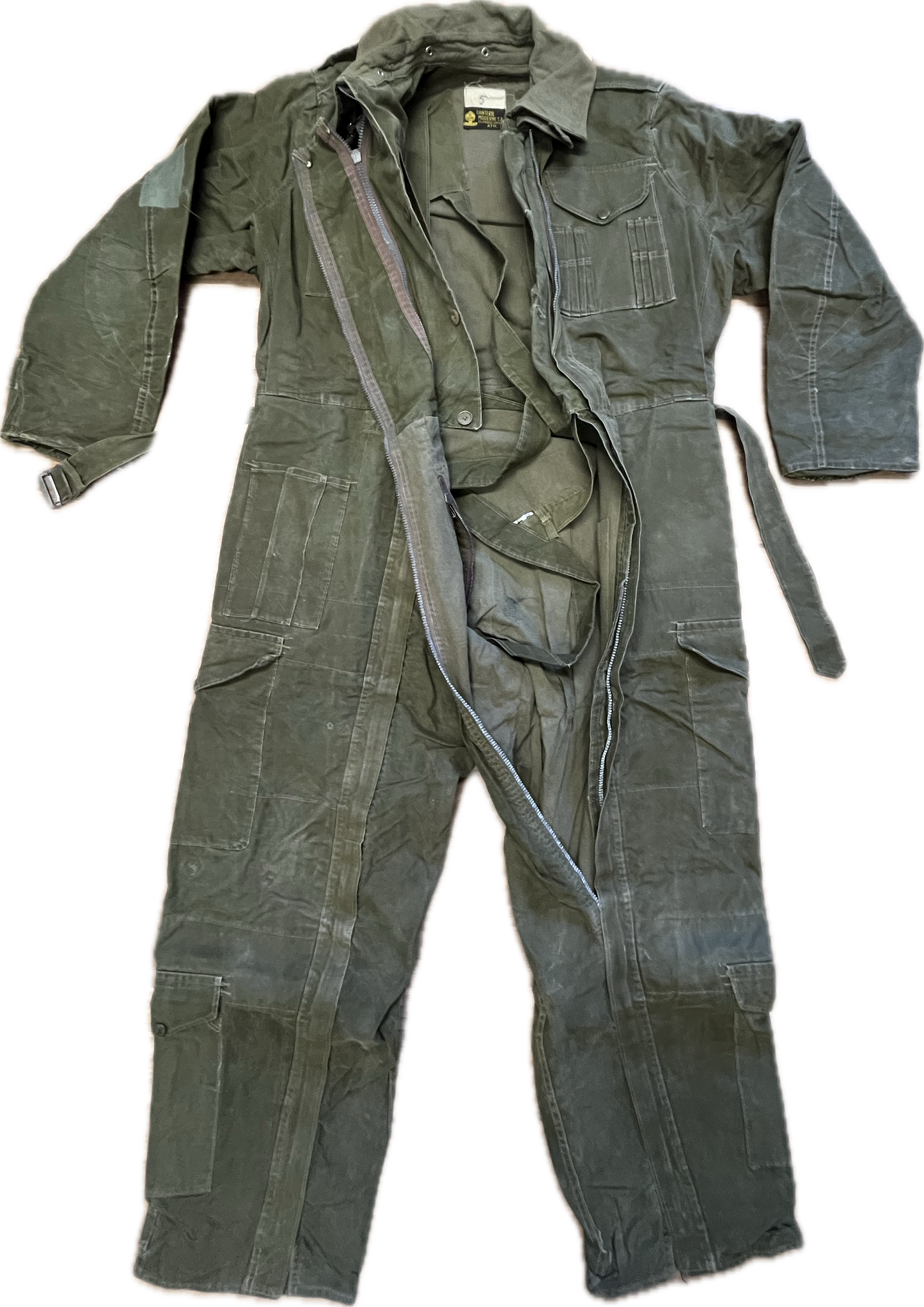 'FRENCH WWII' Green Army Overall -ExtraLarge-