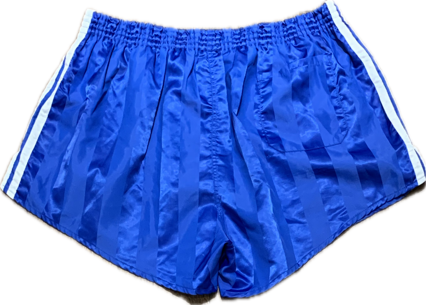 Adidas satin football shorts blue XL - Rare