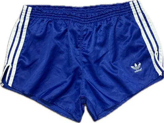 Adidas Satin-Fußballshorts schwarz, Größe L