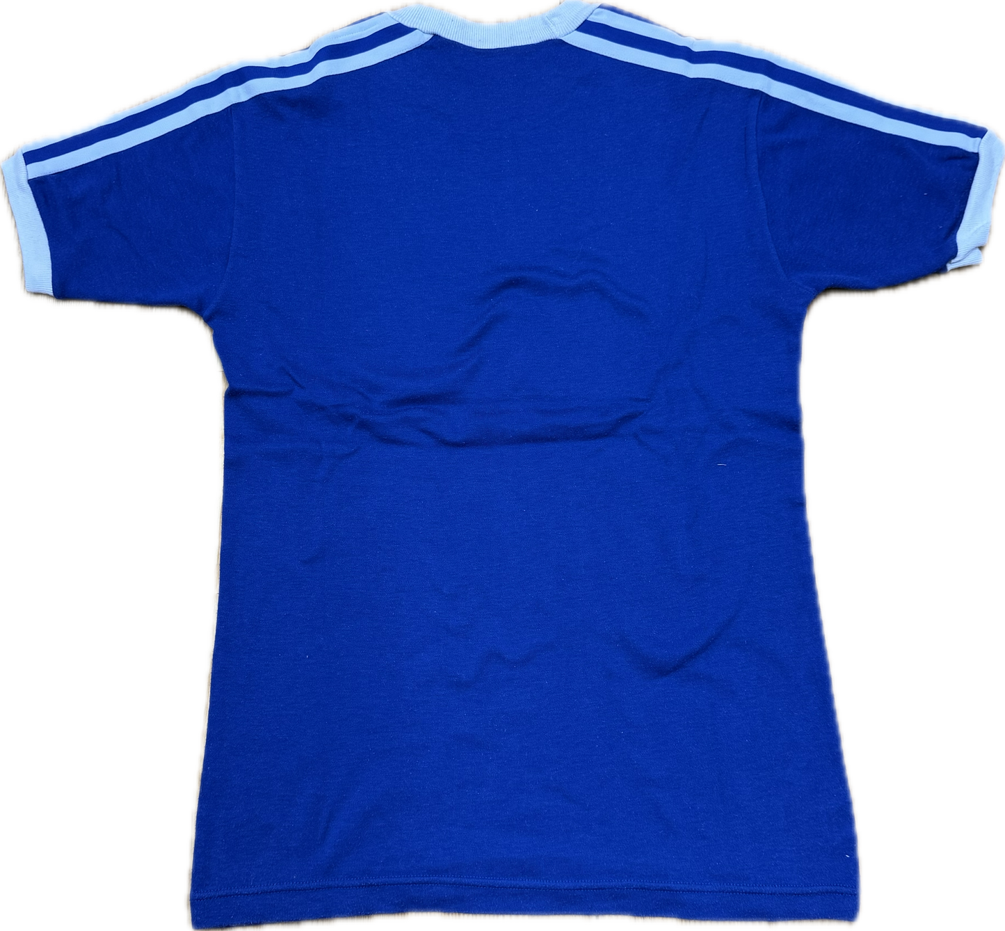 🔥 70's Adidas T- Shirt Blue - Large