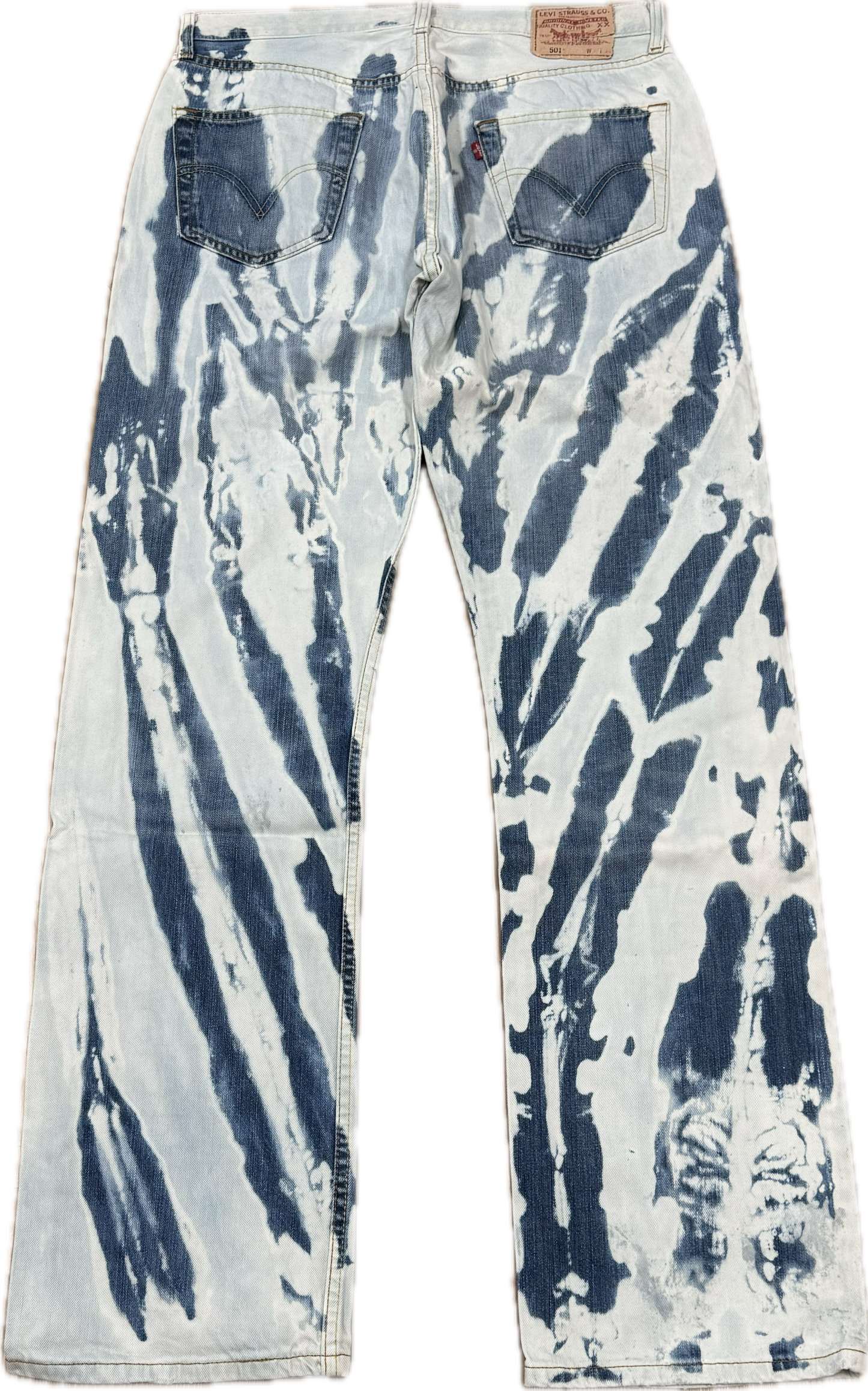 Levi's Blue Bleachers - 35" waist
