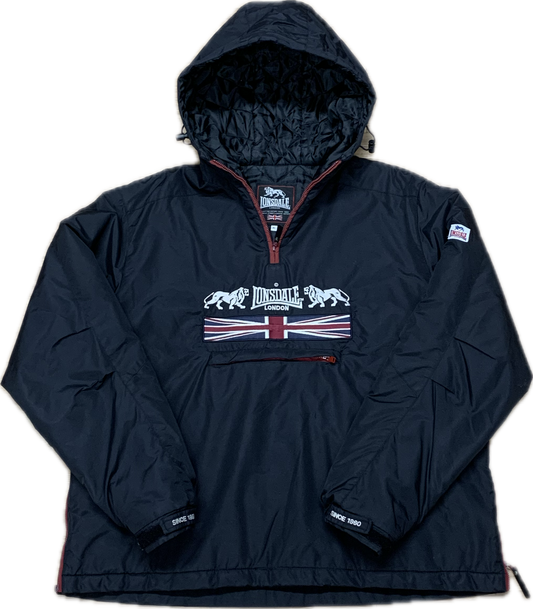 🔥 Lonsdale Pullover Jacket XL - Black