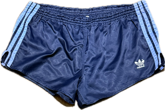Adidas satin football short noir Large