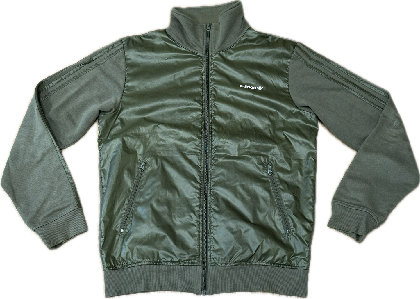 🔥 ADIDAS Shiny Jacket Army Green - Medium