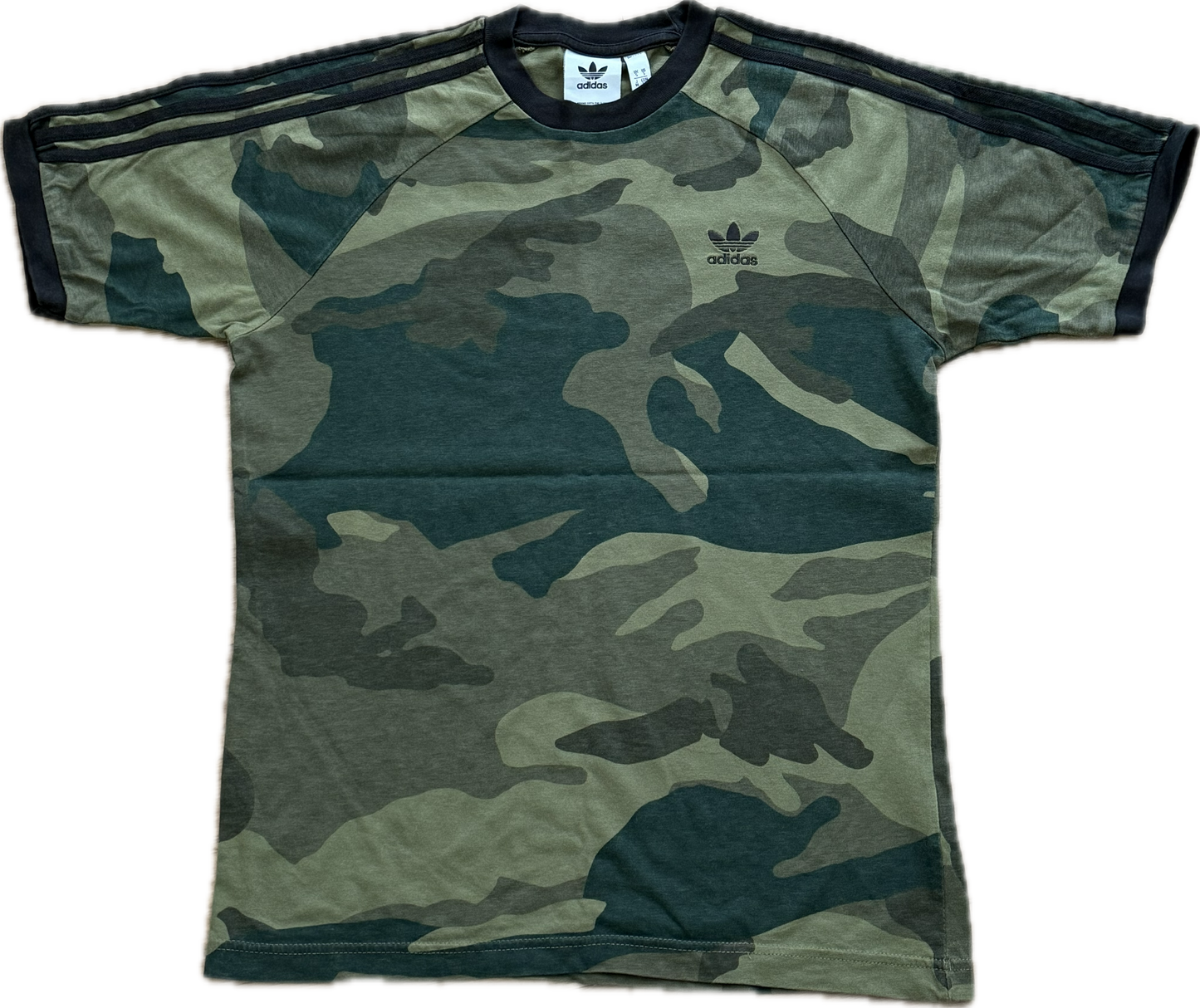 🔥 Rare Vintage Adidas t-shirt Camouflage - Small