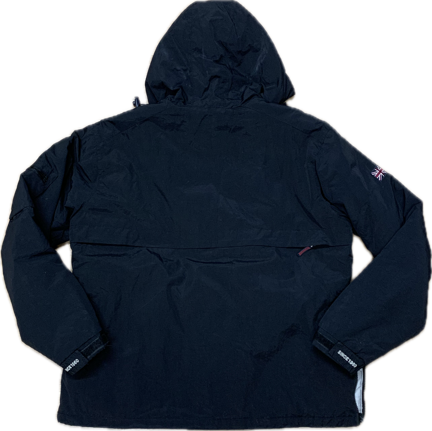 🔥 Lonsdale Pullover Jacket Large - Black