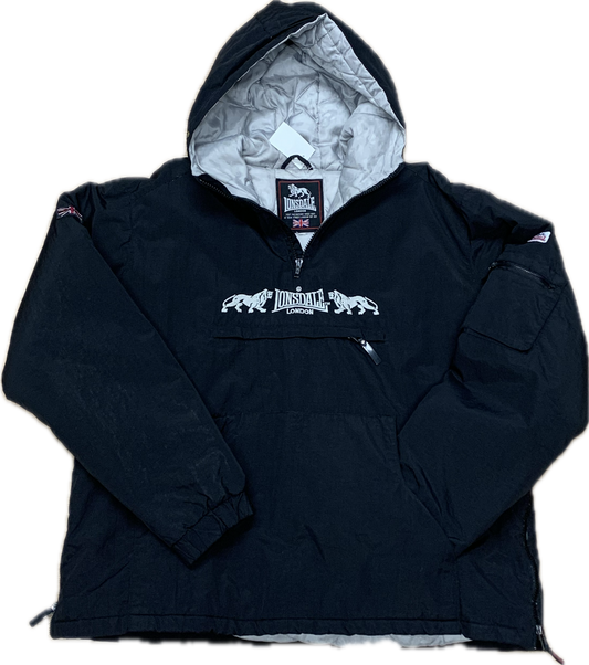 🔥 Lonsdale Pullover Jacket XL – Black