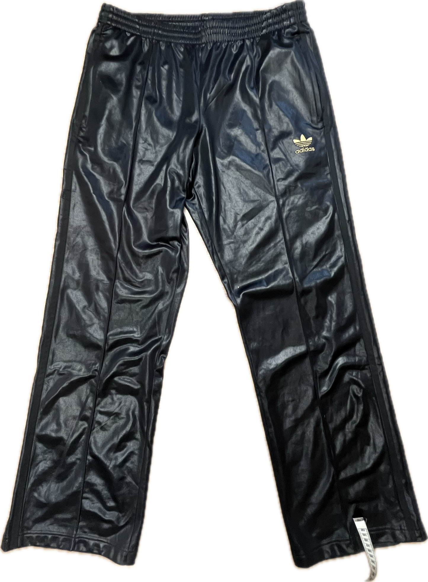 🔥 Adidas Chile Trackies Black- Gold Logo - Small