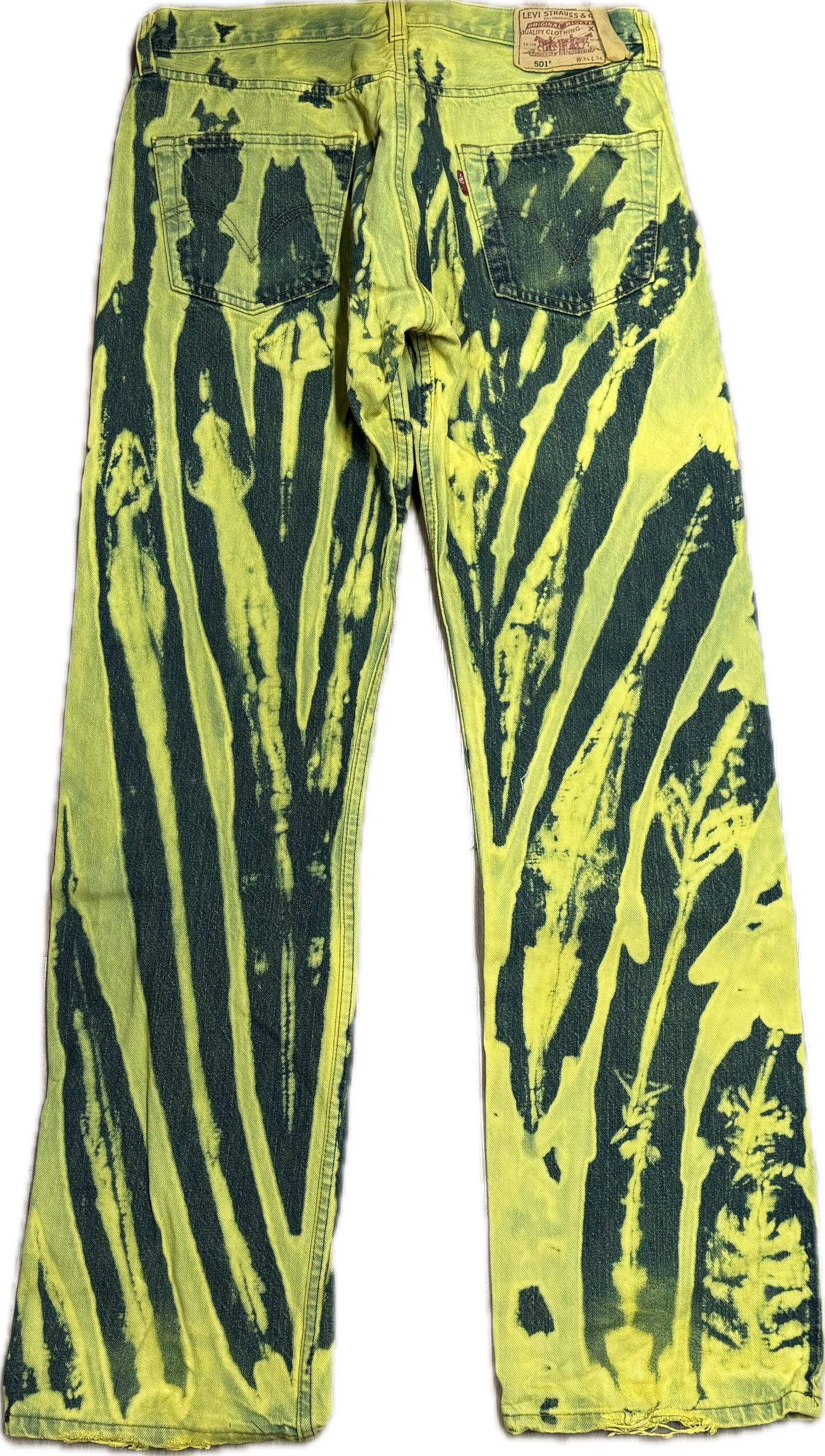 Levi's 501 Bleachers Yellow - 34" waist