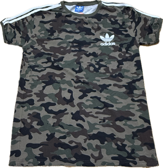 🔥 Rare Vintage Adidas t-shirt Camouflage - XL