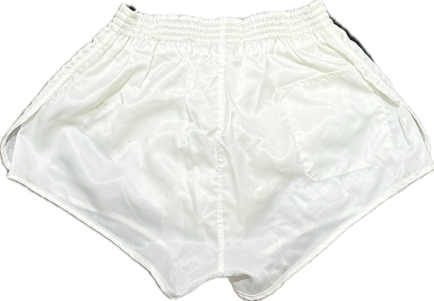 🔥 Adidas satin Running Sprinter white shorts XL - "Made in Yugoslavia" Rare