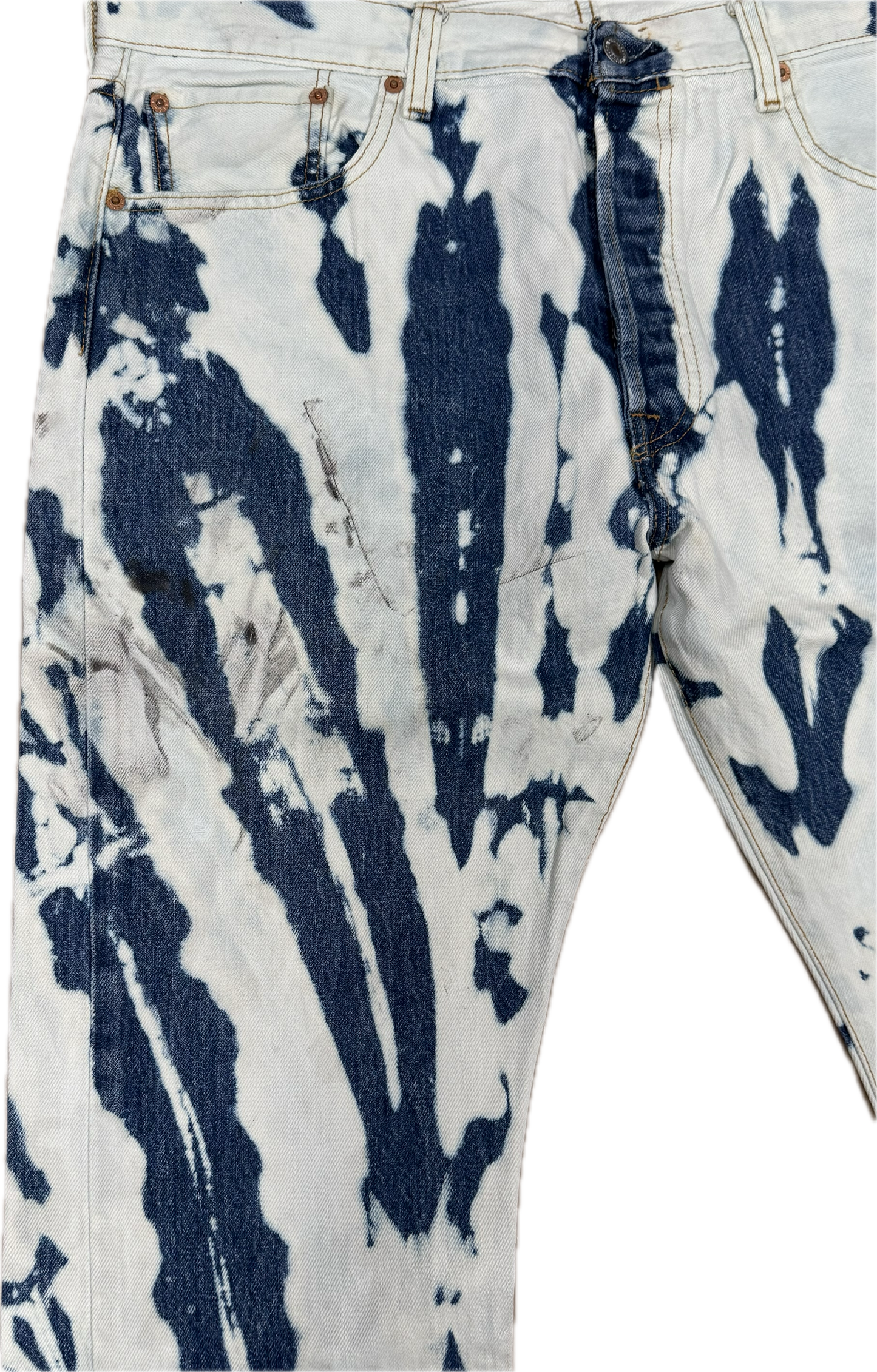 Levi's Blue Bleachers - 38" waist
