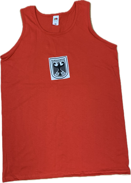 BUNDESWEHR TANK TOP – RED