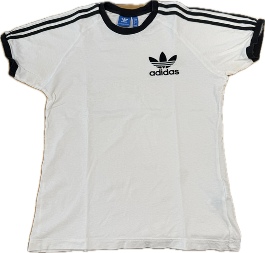 🔥 80's Adidas T- Shirt White - Small