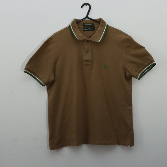 Fred Perry polo shirt Brown L
