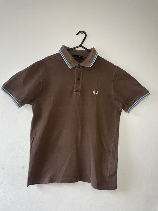 Fred Perry polo shirt Brown M