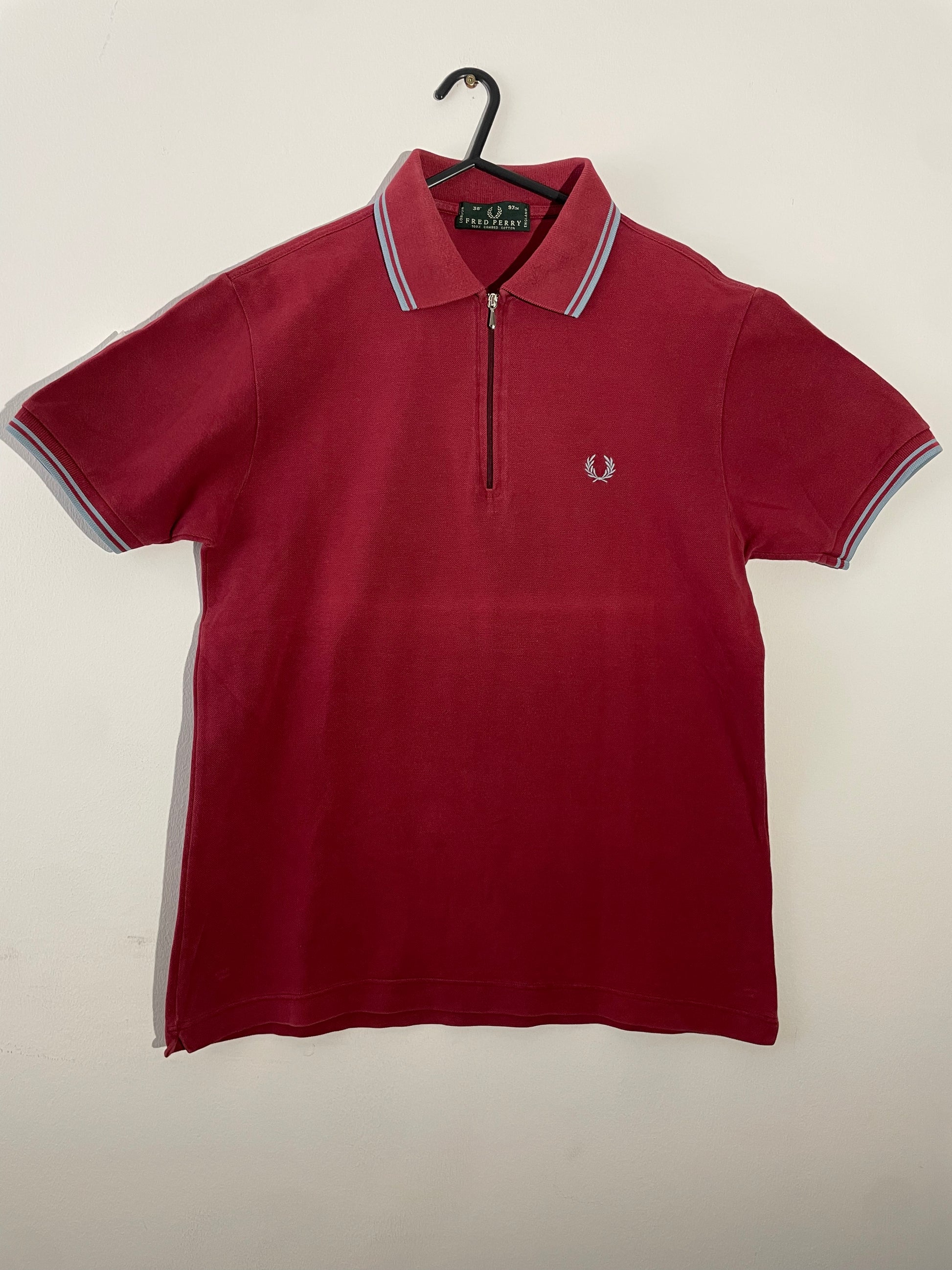 Fred perry bordeaux polo hotsell