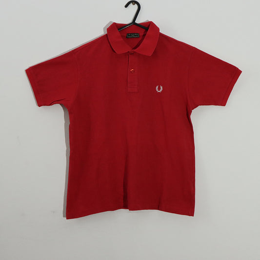 🔥Fred Perry polo shirt Red S