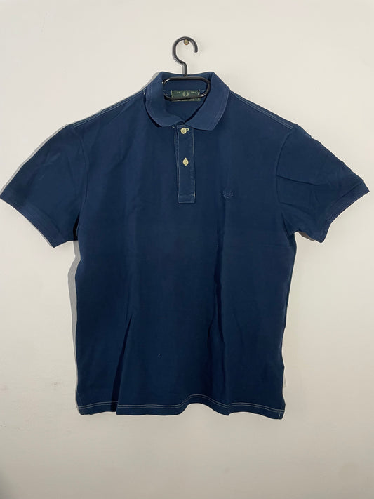🔥Fred Perry polo shirt Navy Blue L