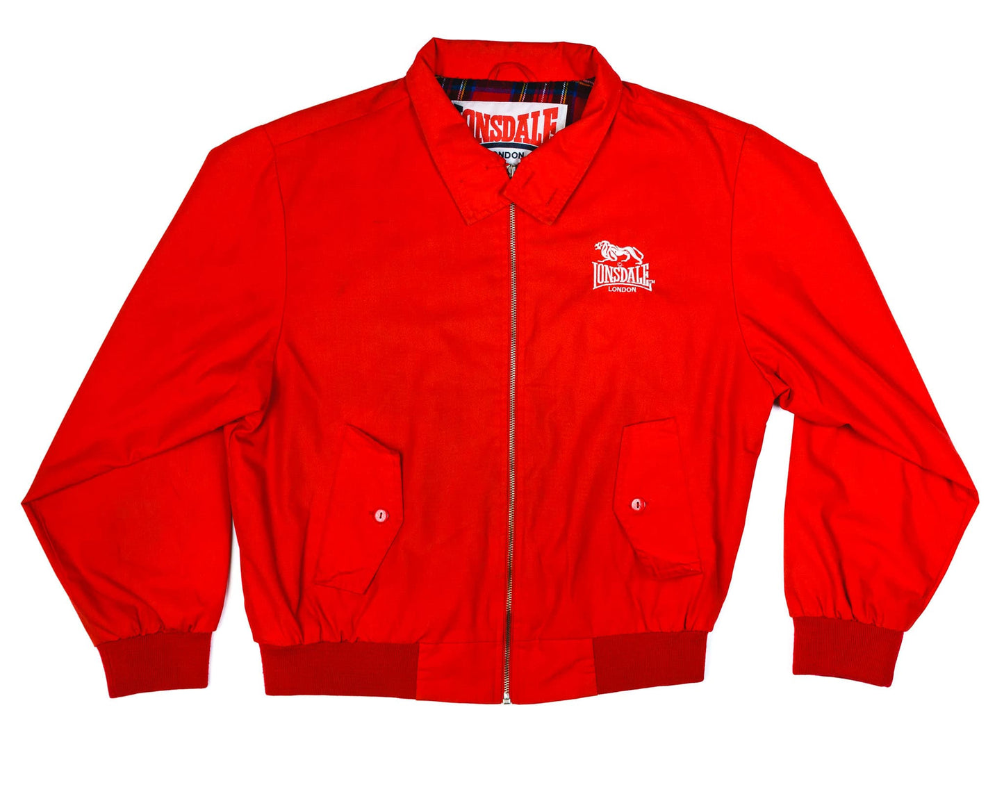 Lonsdale Harrington Jacket Red - Large