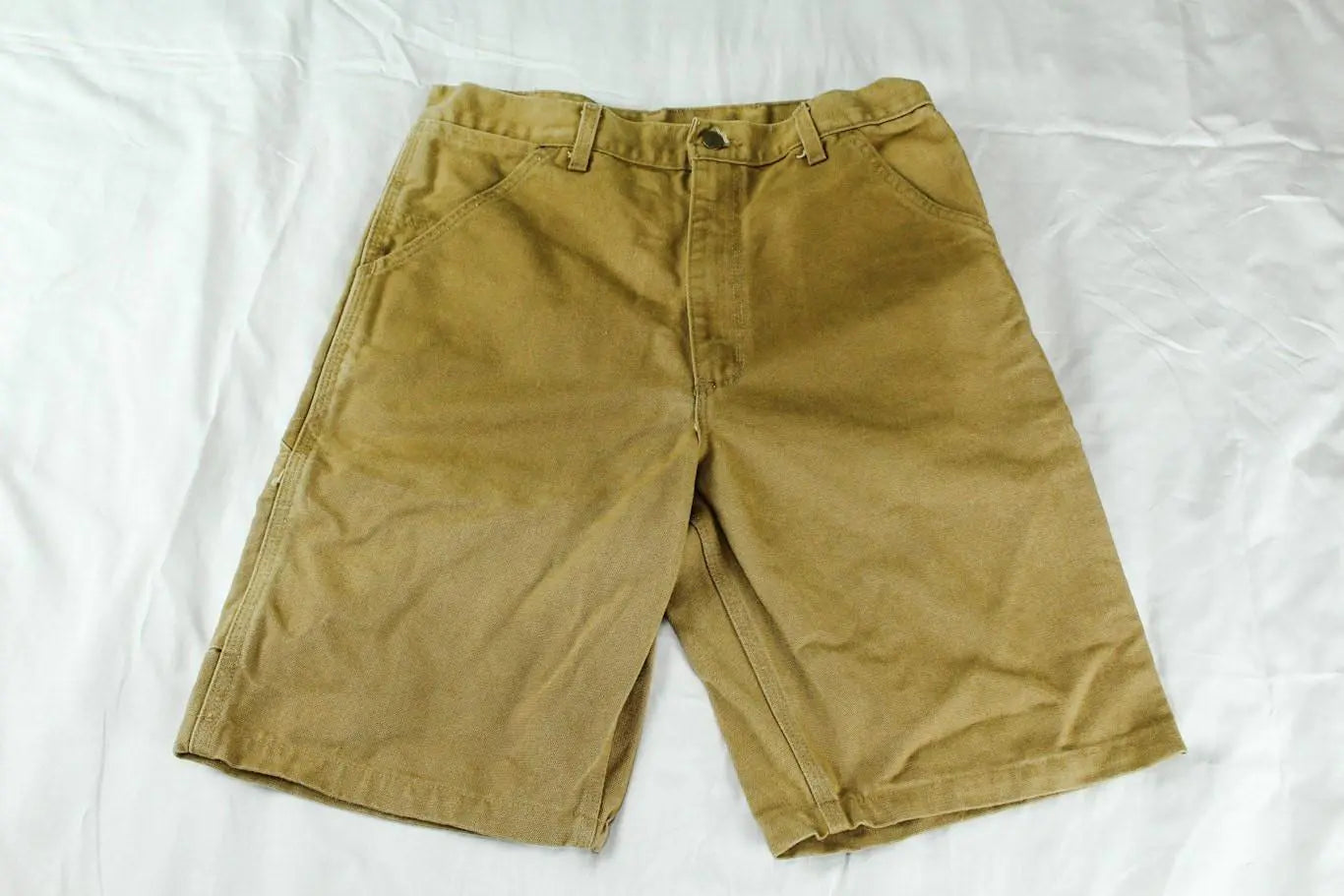 🔥 Carhartt knee short army Green - Single knee bermuda waist 30''