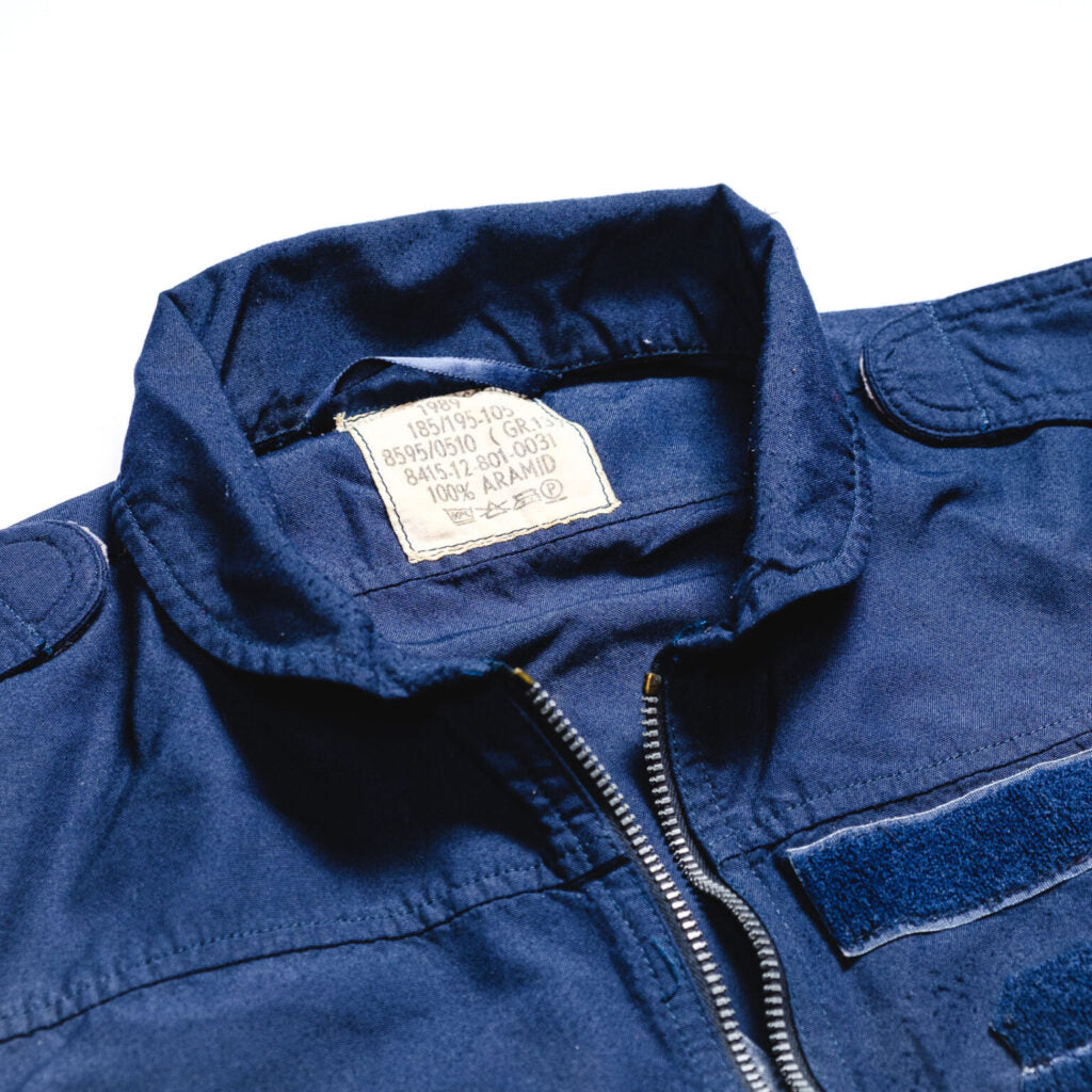 DEUTSCHER ARMEE-OVERALL – VERSTELLBARE TAILLE – BLAU SELTEN!
