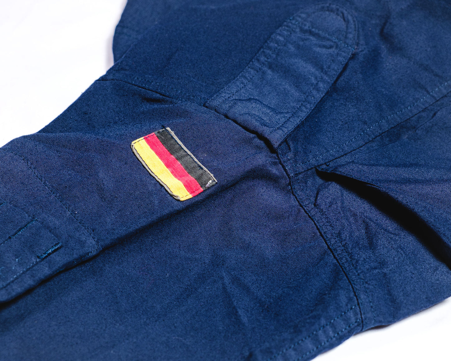 DEUTSCHER ARMEE-OVERALL – VERSTELLBARE TAILLE – BLAU SELTEN!