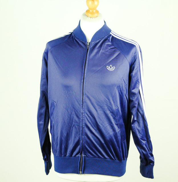 🔥 Adidas '70s Top "Shiny" navy Large