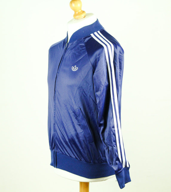 🔥 Adidas '70s Top "Shiny" navy Large