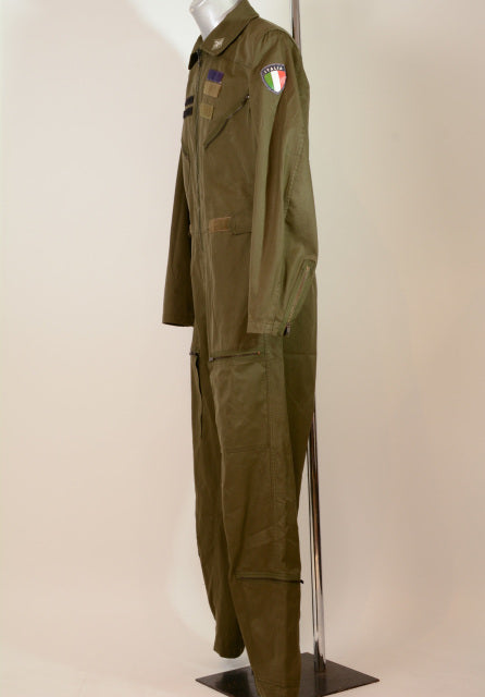 Italian Airforce pilot flight suit adjustable waist