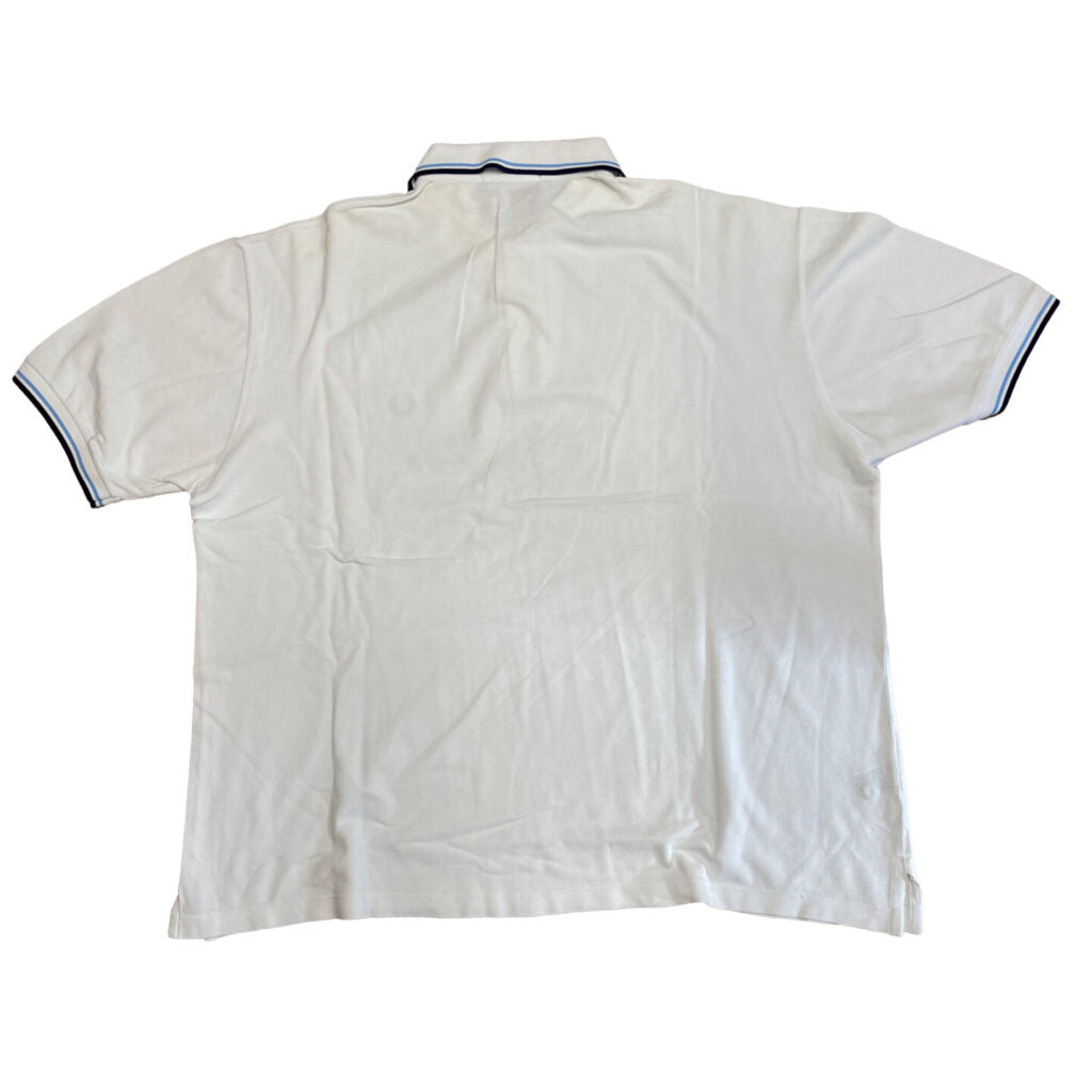 🔥 FRED PERRY POLO SHIRT WHITE 52” Fred Perry polo shirt white 52''