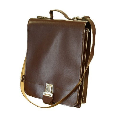 Original Armee-Versandtasche aus Leder